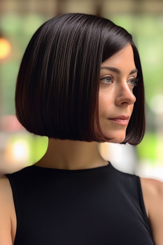 The Sleek Classic Bob