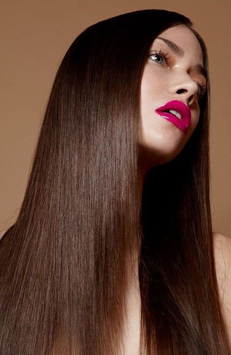 Sleek and Straight Long Layers