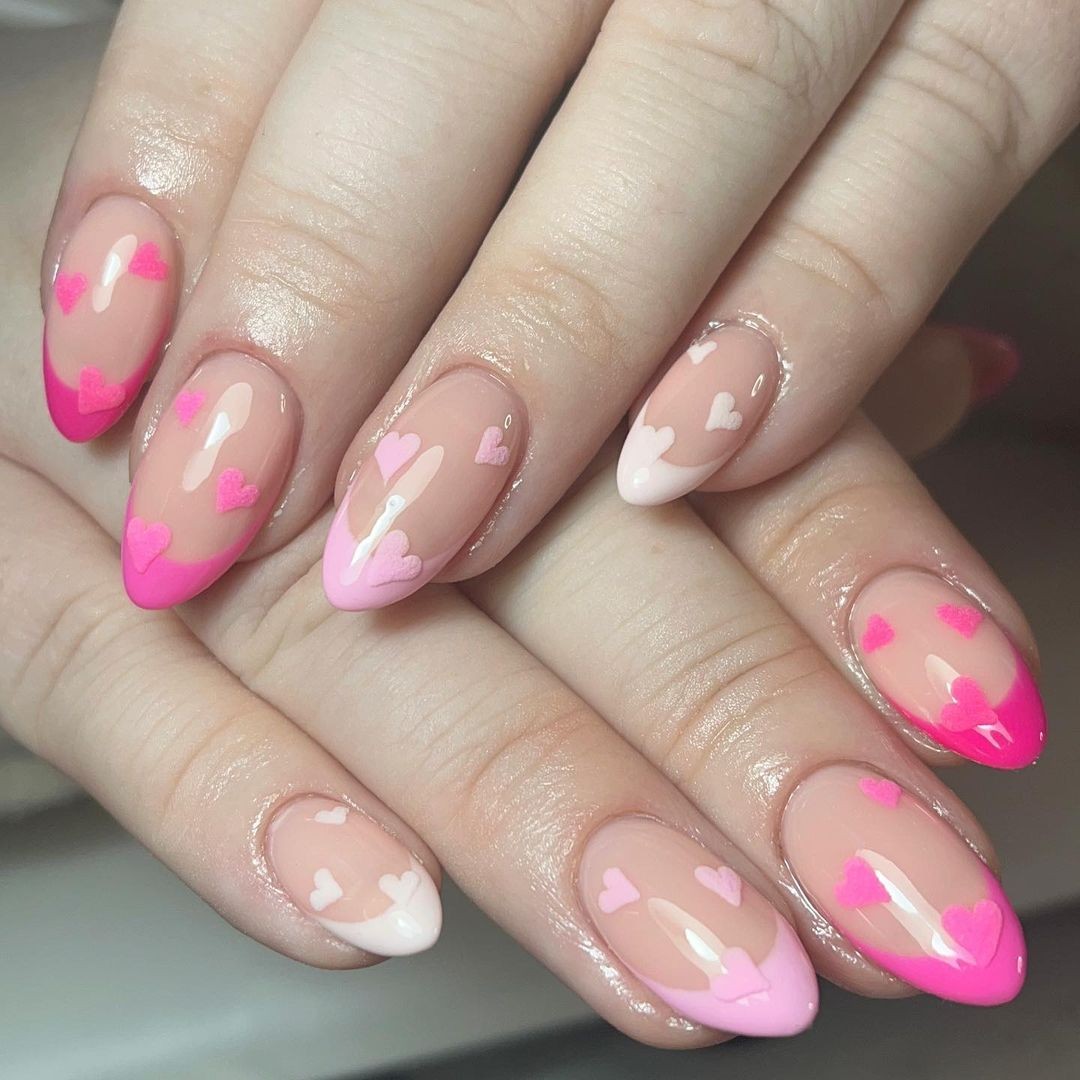 Ombre Hearts Delight