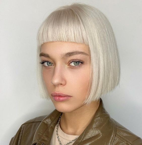 Sleek and Straight Bob