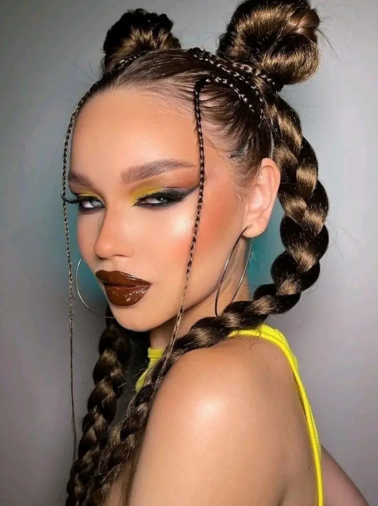 The Edgy Double Braid