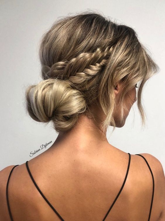 Fishtail Braided Bun