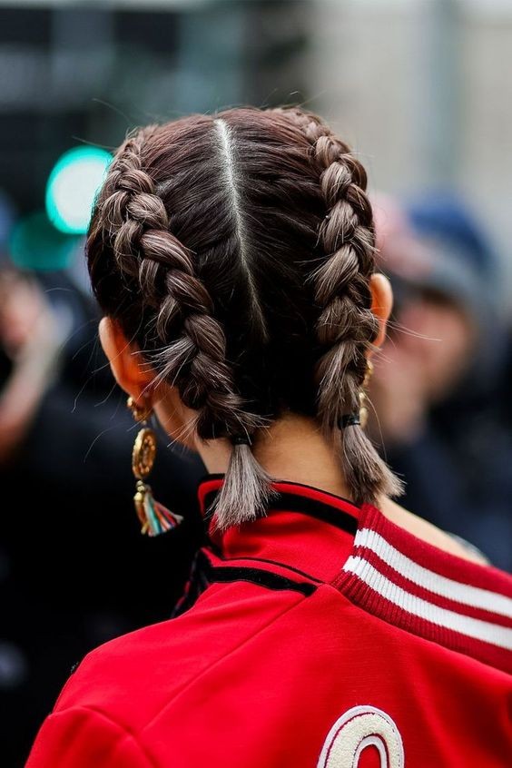 Pretty Volleyball Hairstyle