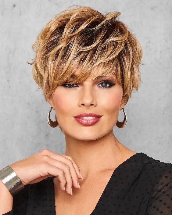 Textured Pixie Cut