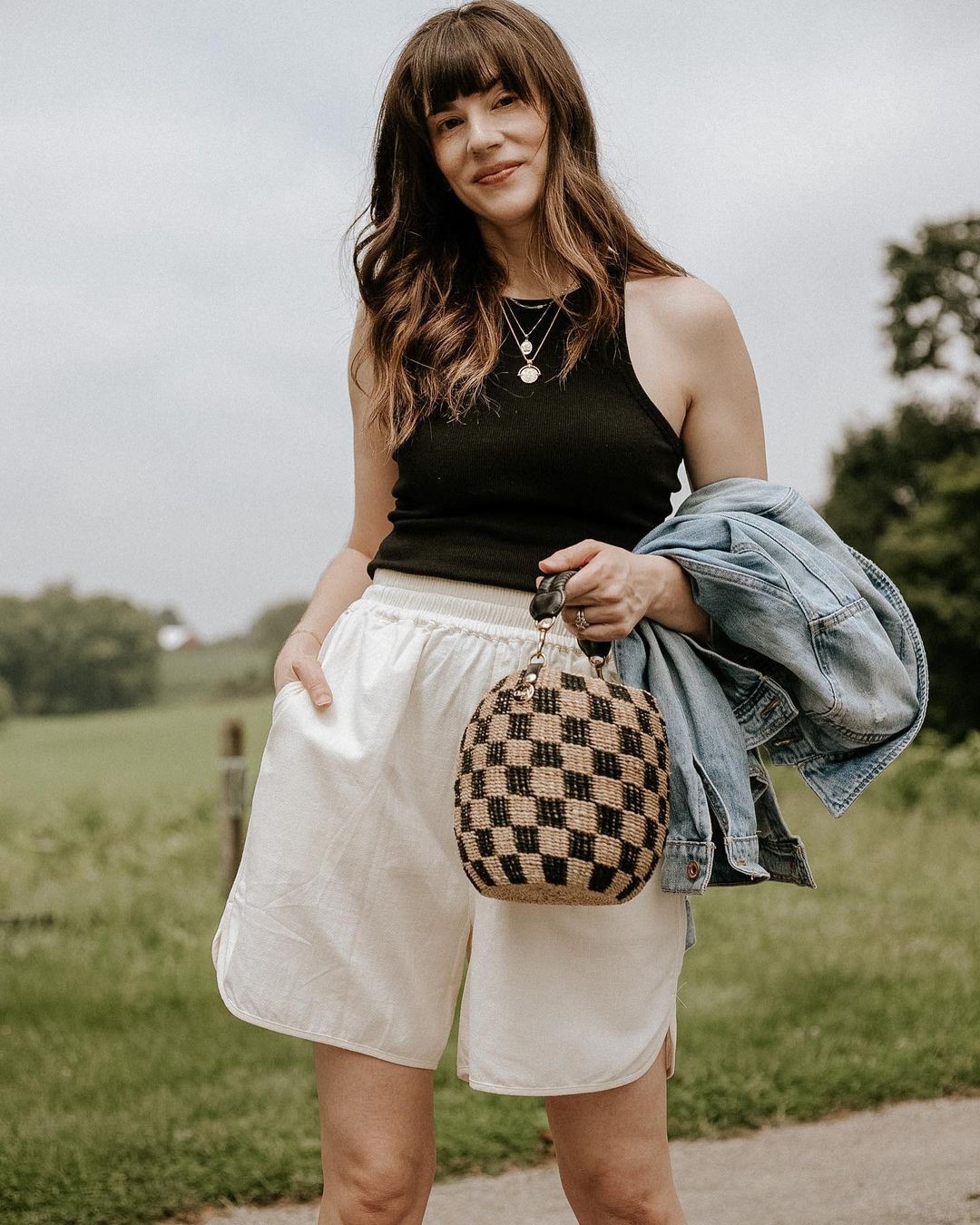 Textured Whites and Denim Blues