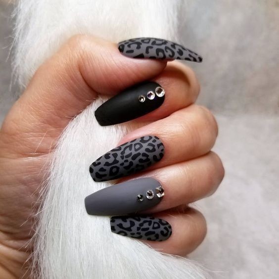 Edgy Matte Black