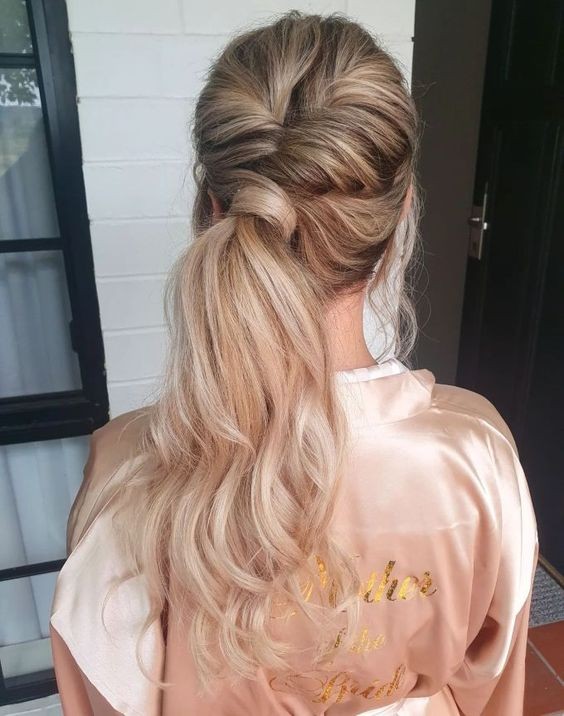 Twisted Side Ponytail