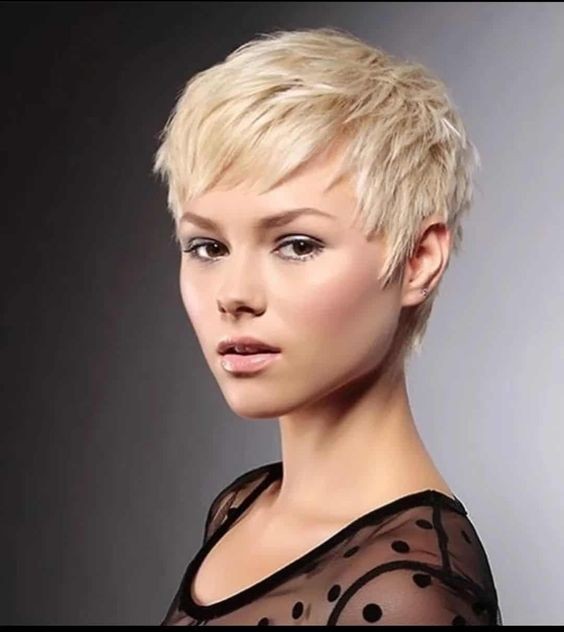 Sleek Pixie Cut: