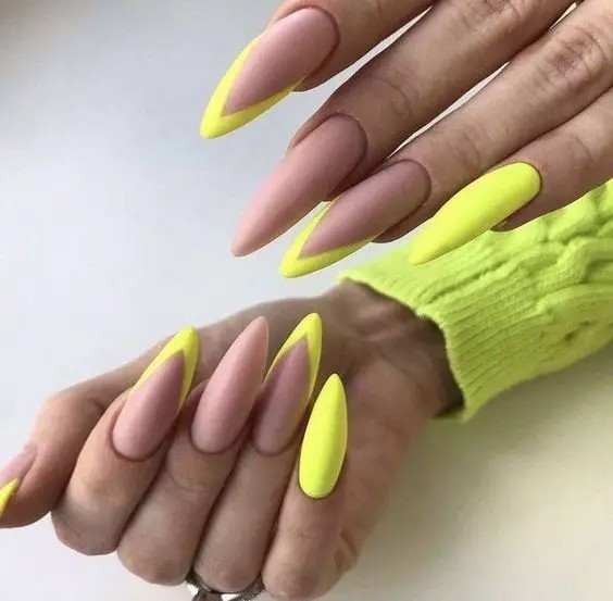 Highlighter Yellow with a Matte Twist