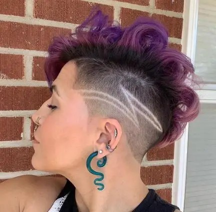 Idea 3: Edgy Undercut Butterfly Haircut