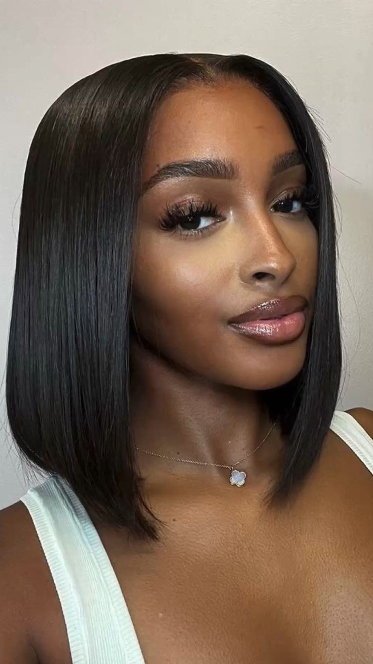 Sleek and Straight Vacation Bob