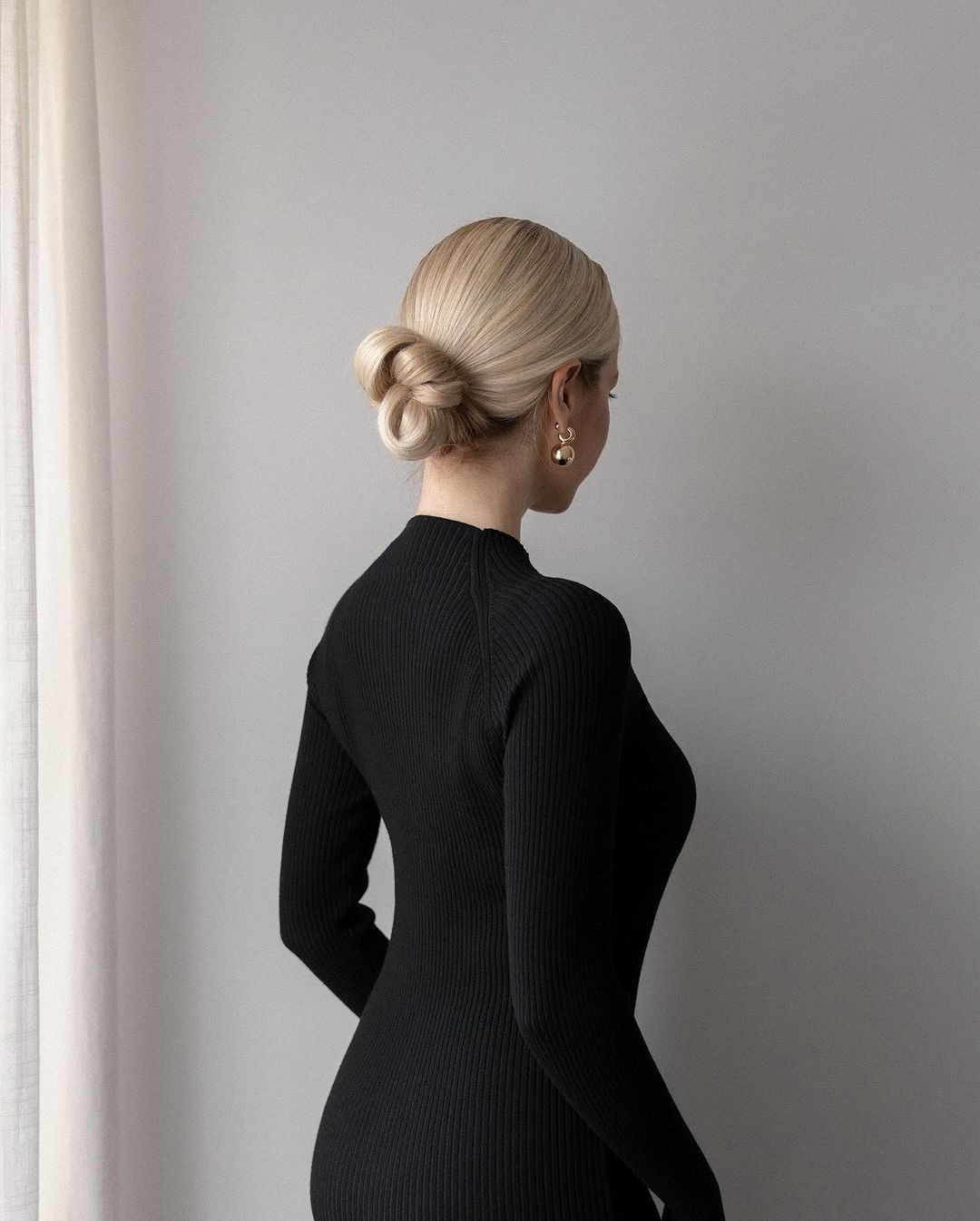 Classic Chignon with a Modern Twist