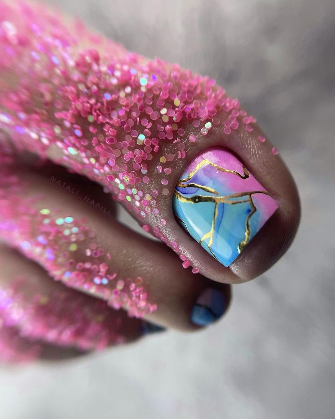 Geometric Glam: Edgy Angles Meet Soft Pastels