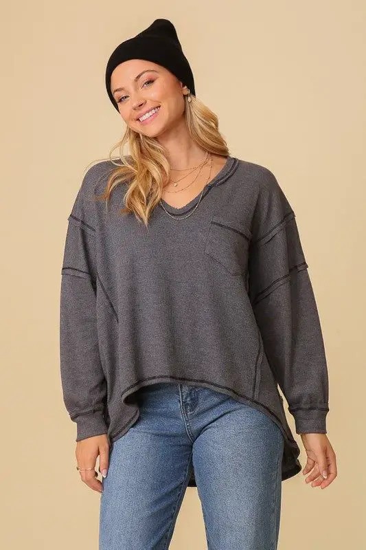 Casual Comfort in Heather Grey