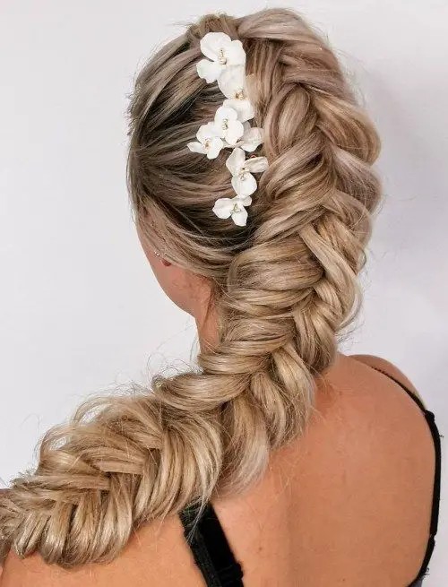 Fishtail Braid Ponytail