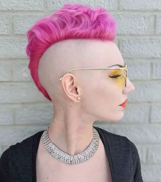 Idea 18: Textured Mohawk