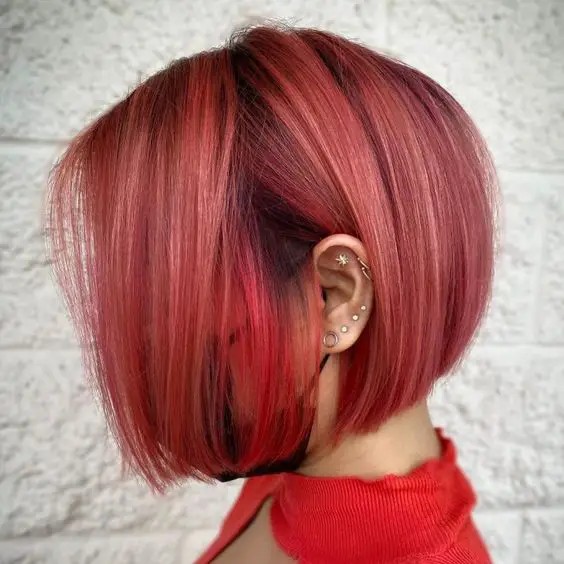 Ruby Red Bob