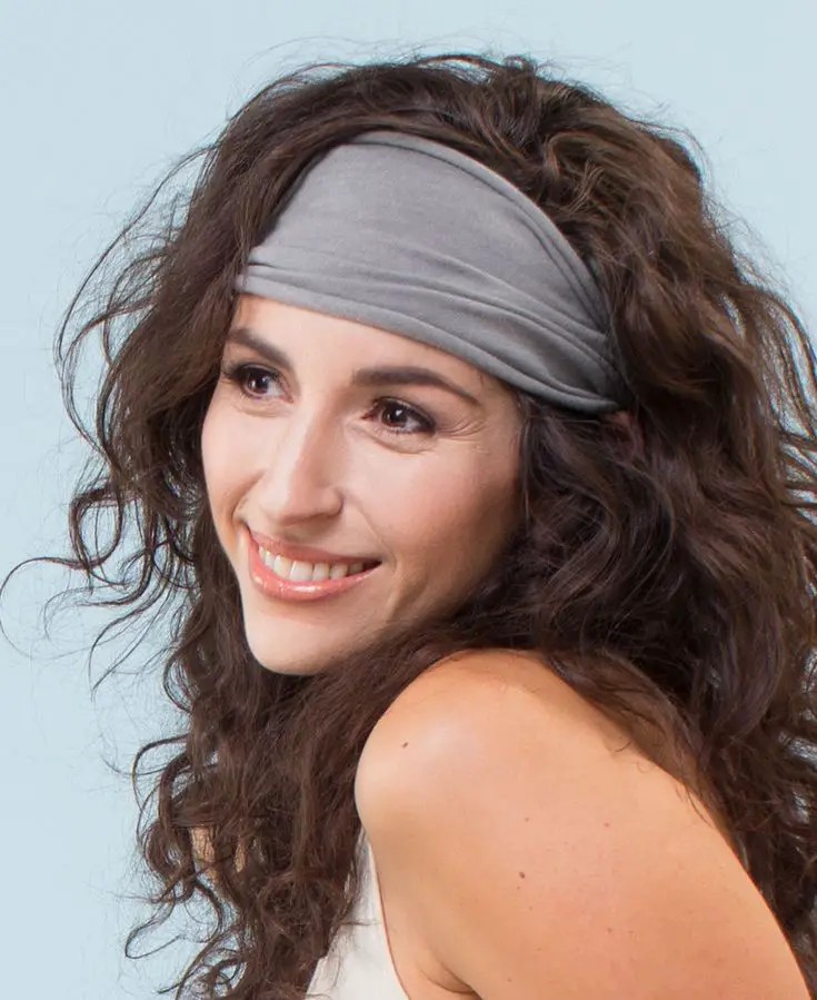 The Curly Headband Elegance