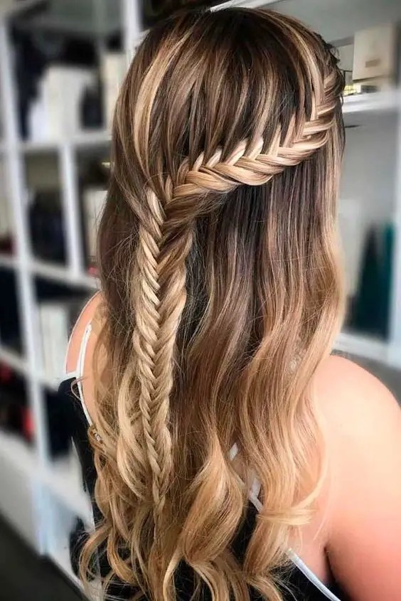 Braided Half-Up