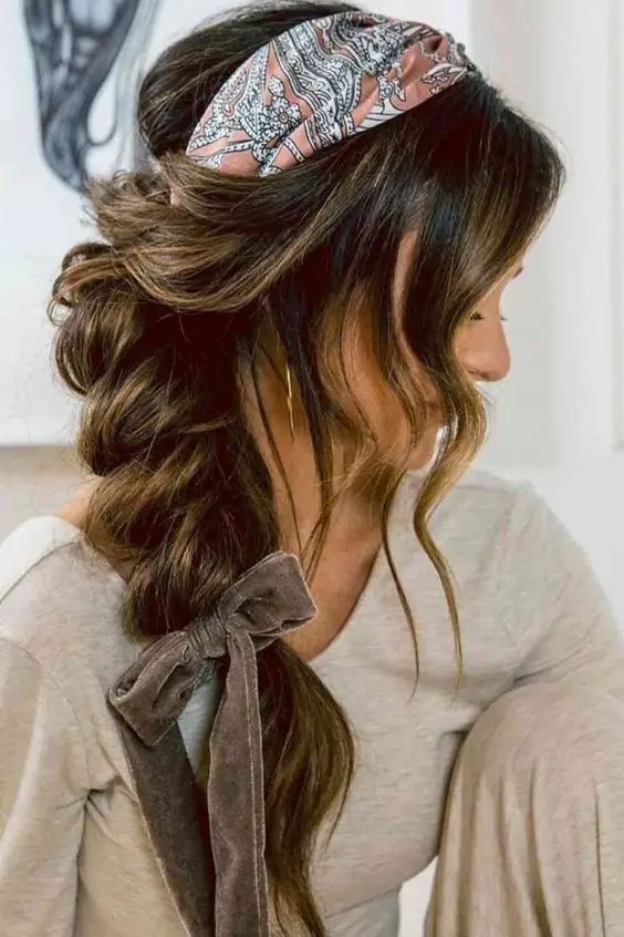 Messy Side Braid