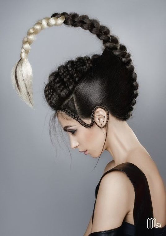 Wicked Queen Crown Braid: