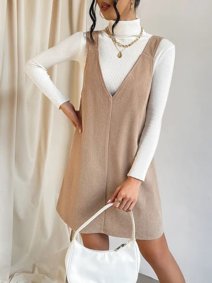 Pinafore Dress and Blouse