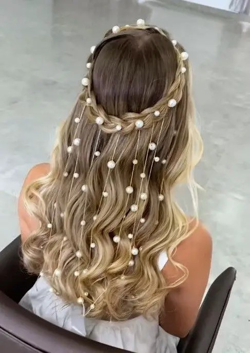 Braided Crown with Pins