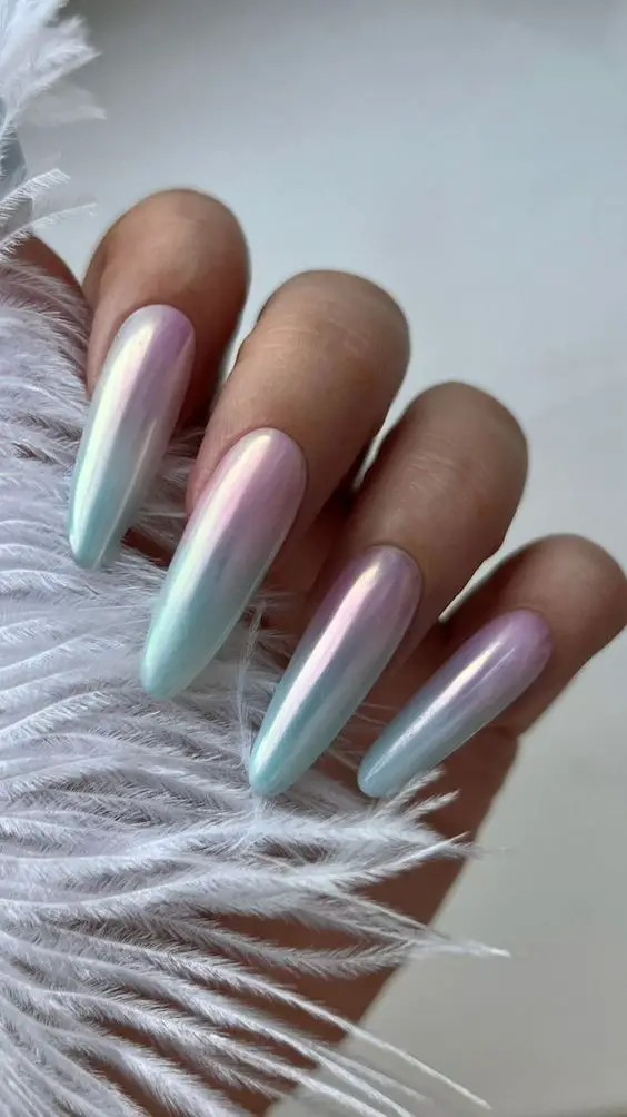 Iridescent Elegance: Subtle and Shifting