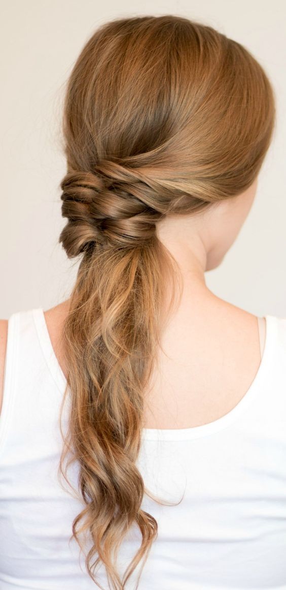 Waterfall Twist Ponytail