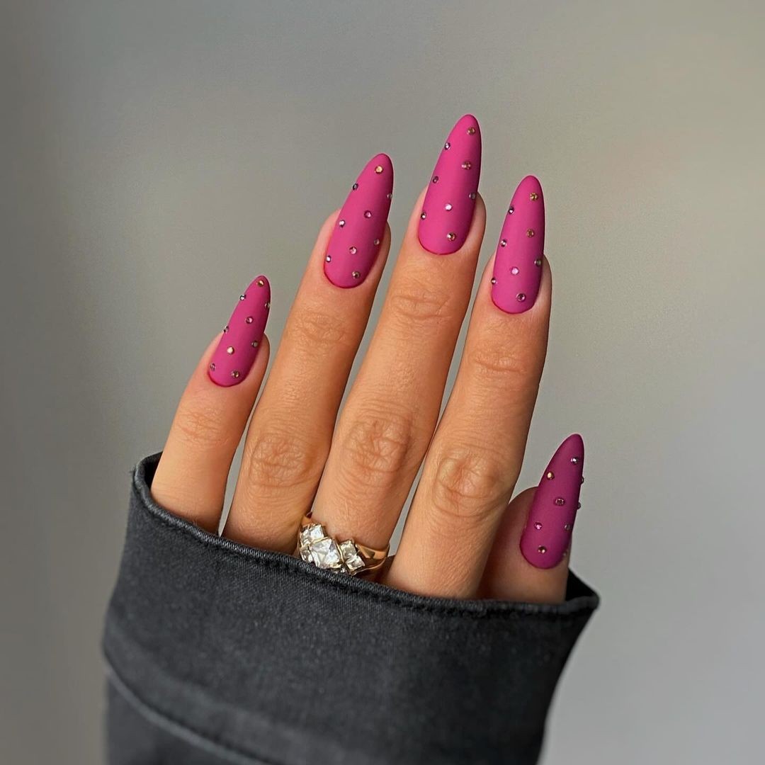 Studded Matte Elegance