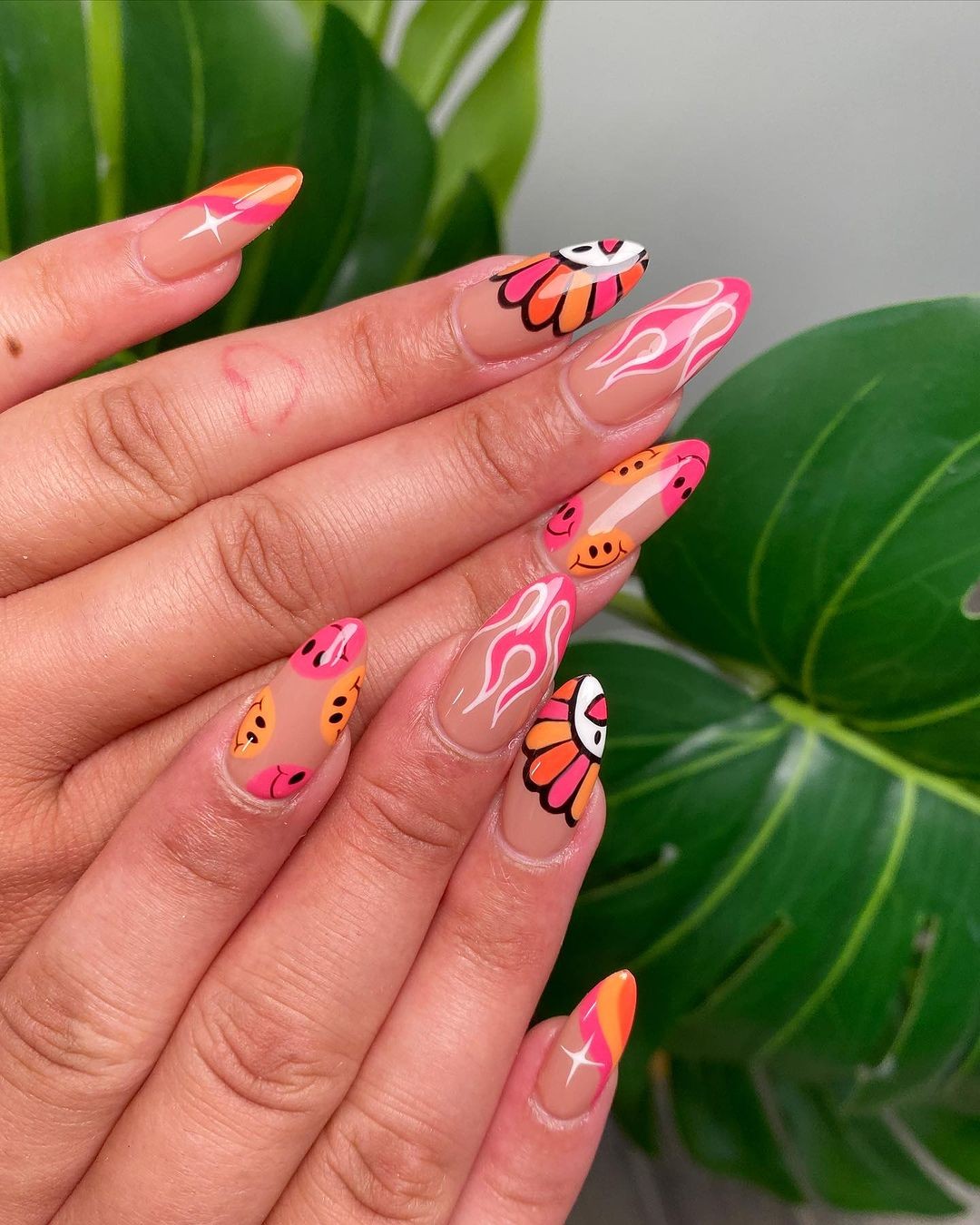 A Flutter of Creativity: Nails as Playful as a Butterfly