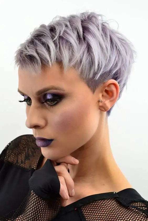 Edgy Undercut Pixie