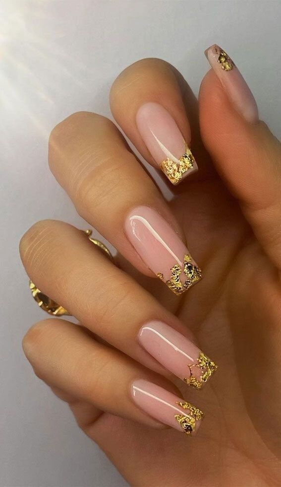 Idea 15: Gilded Nails