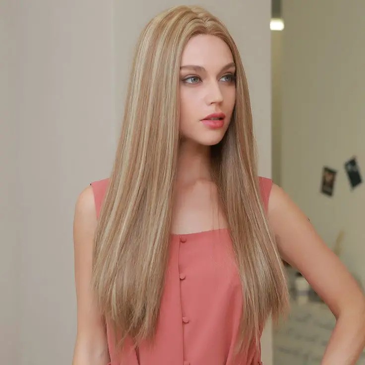 Classic Long Straight Hair: