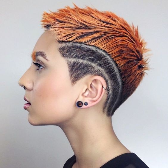 Pixie with Undercut Designs