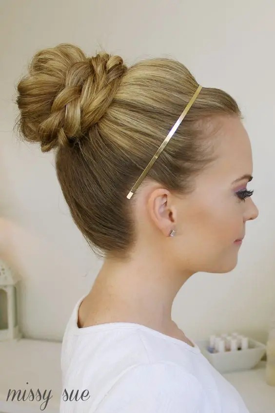 High Ballerina Bun