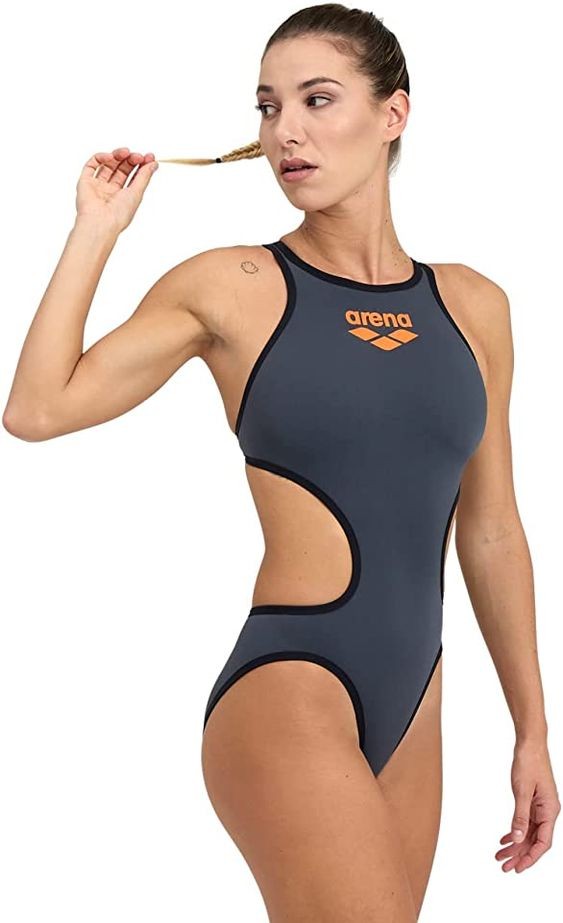 Halter Cutout Athletic Swimsuits Blend Style and Functionality