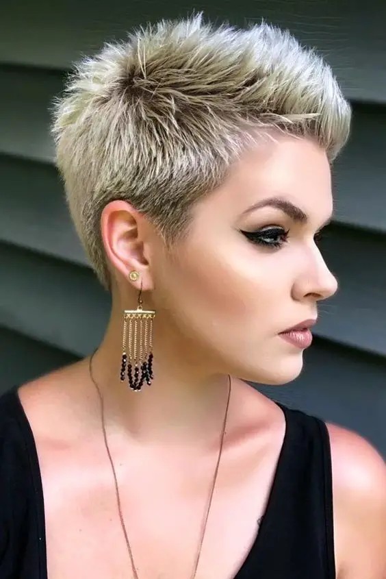 Spiky Pixie with Volume Boost: