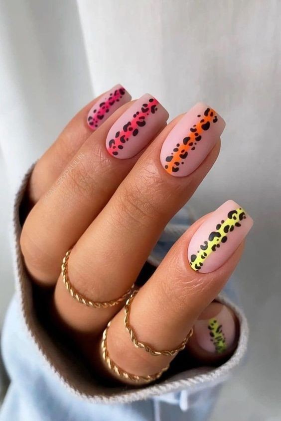 Feline Finesse: Leopard Spots and Pink Hues