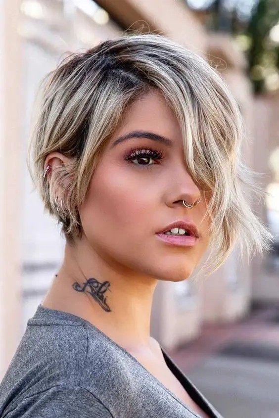 Pixie Bob with Undercut and Geometric Designs