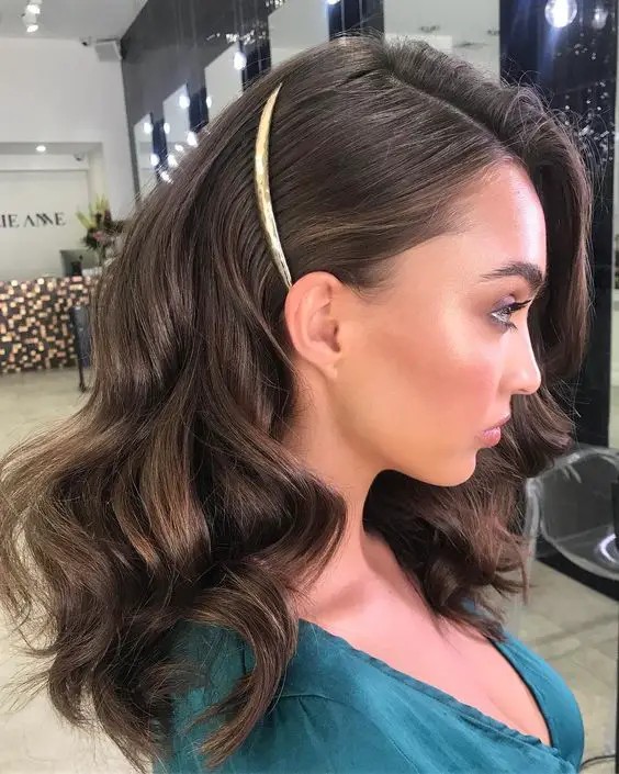 Side-Swept Curls