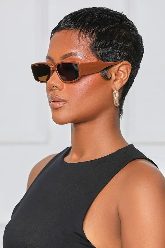 Pixie Cut with Buzzed Sides