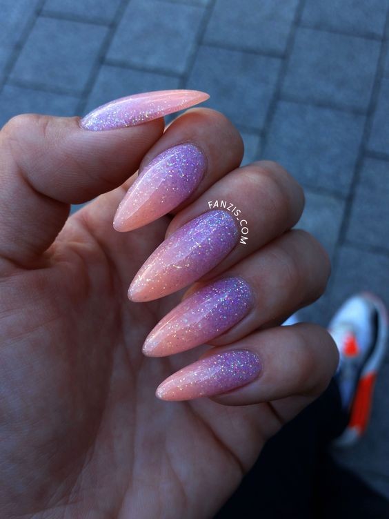 Glitter Gradient: