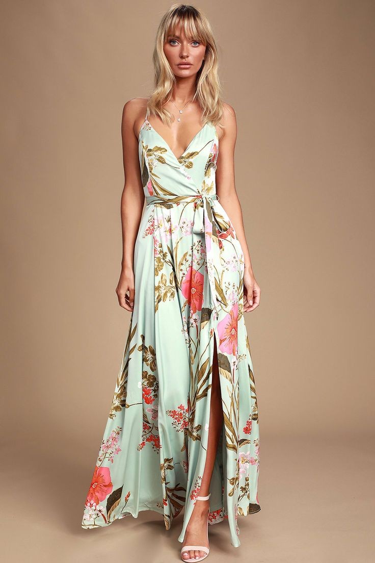 Wrap Maxi Dresses