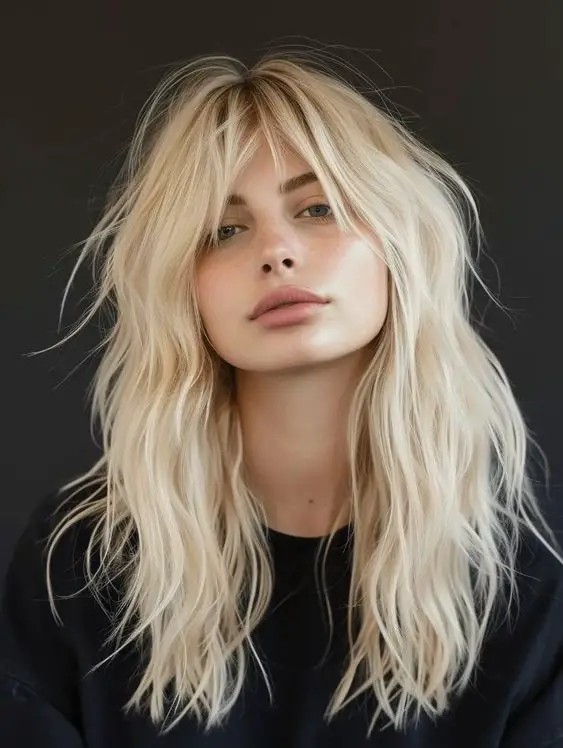 Undone Blonde Waves