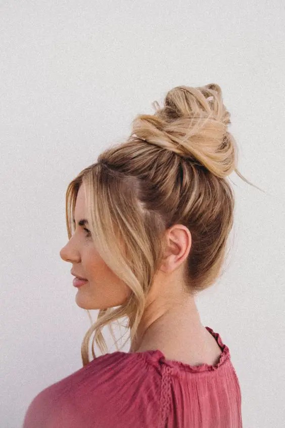 Messy Top Knot