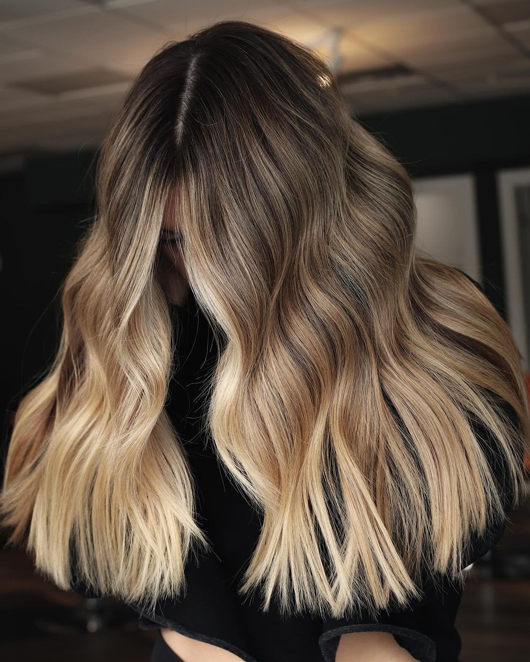 The Textured Beach Waves