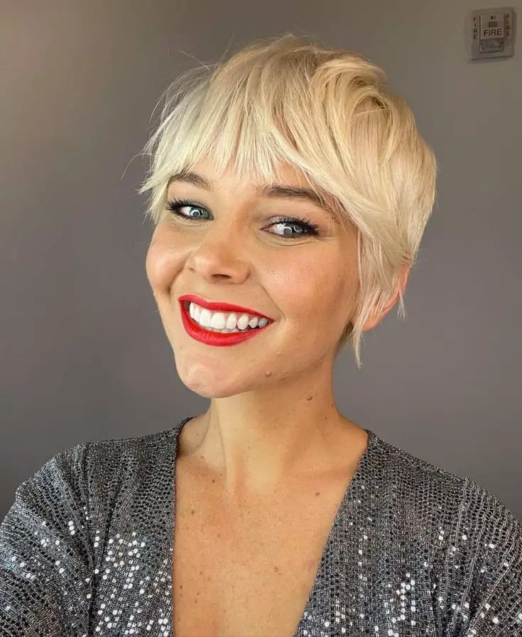 Pixie with Short Fringe