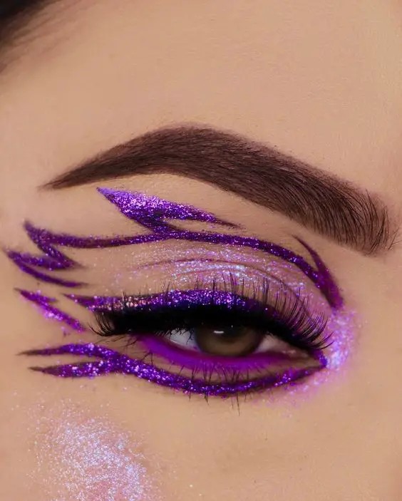 Purple Winged Liner