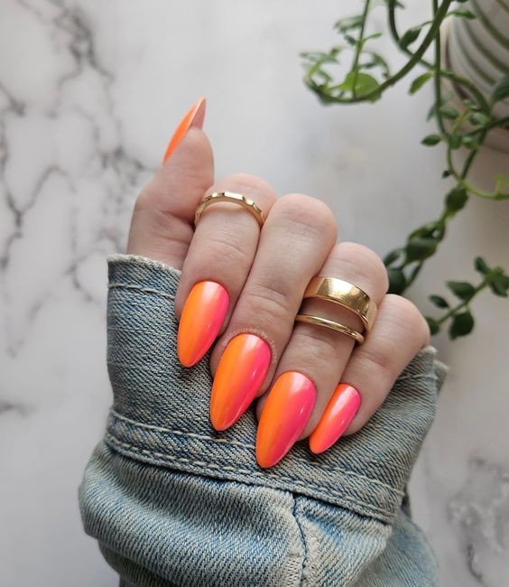 Ombre Sunset Yellow